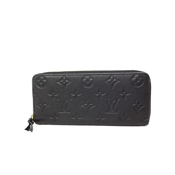 Louis Vuitton Portefeuille Wallet Long Clemence Empreinte Zip - Picture 1 of 8